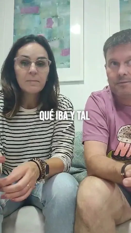 Maica, Raúl y Eric, familia del programa